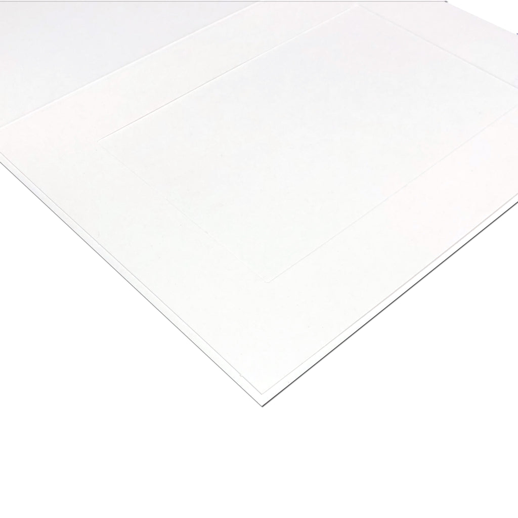 EconoBright Folders Blank - White