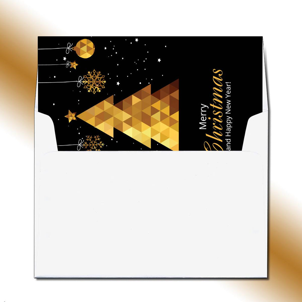 Triangle Tree Photo Insert Card