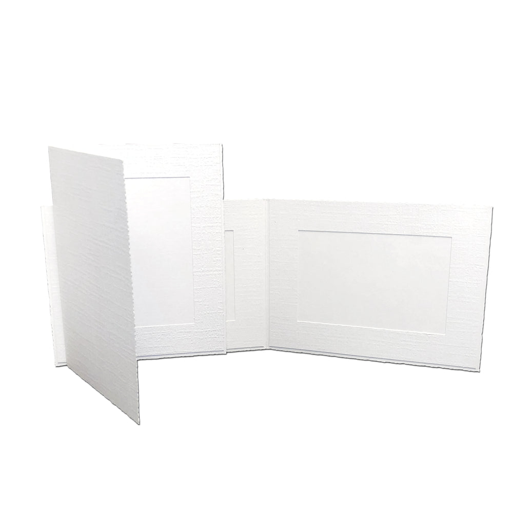 White Enviro Doubles Folders frames