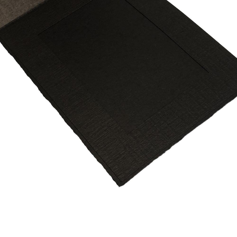 Blank black Enviro Folders frames