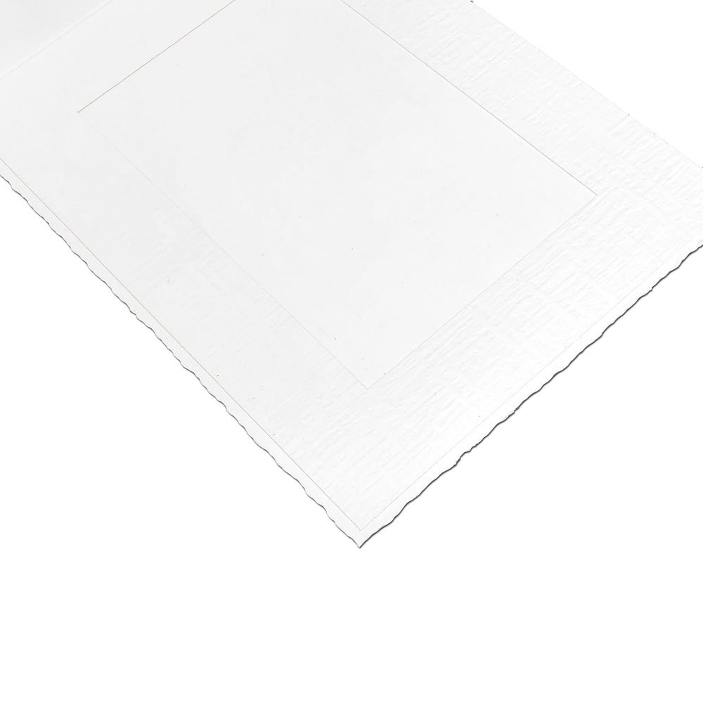 Blank white Enviro Folders frames