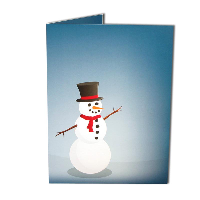 Joyful Snowman Folder frames