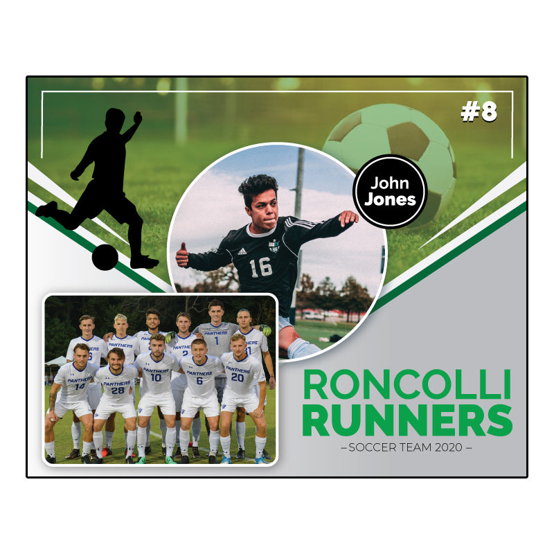 Green soccer Digital Memory Mate