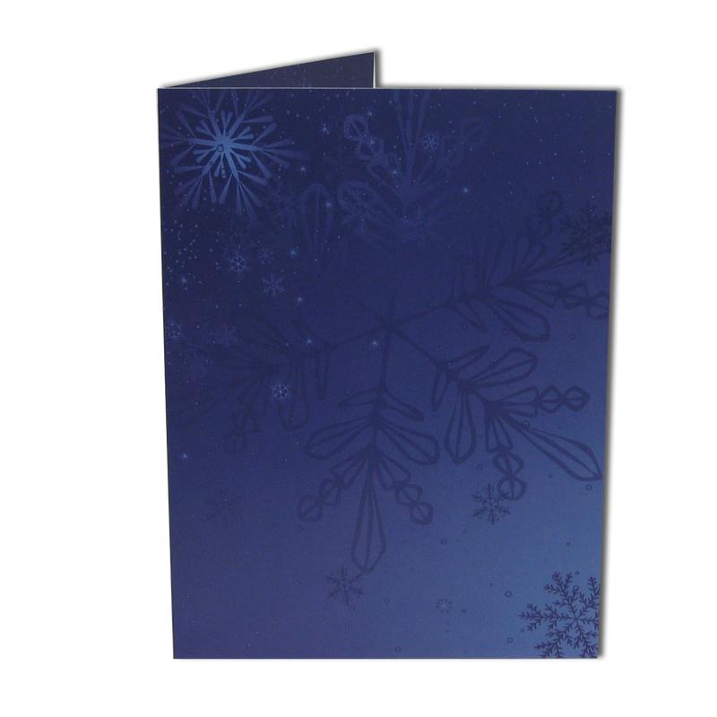 Christmas Snowflakes Folder frames