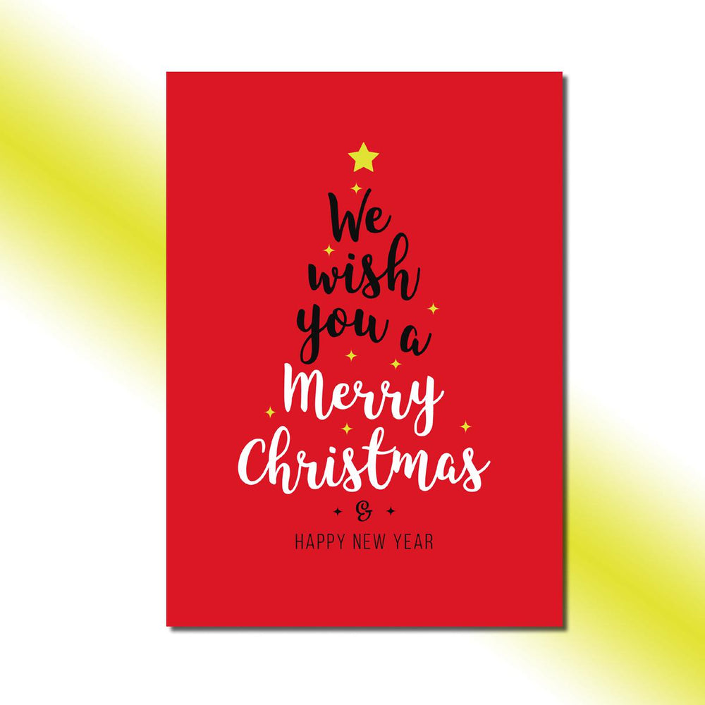 Single-side Wish Tree Greeting Card