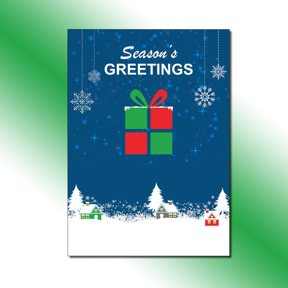 Single-side Gift Box Greeting Card