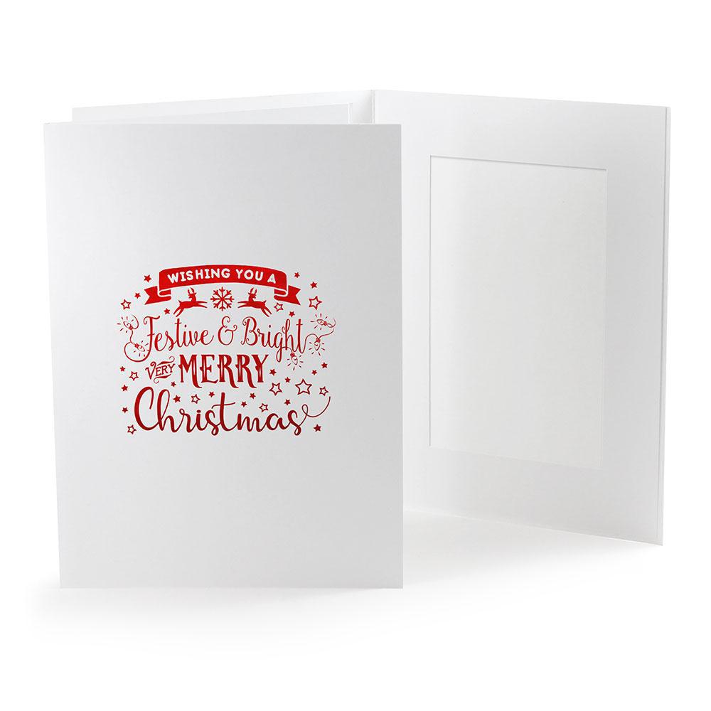 4x6 EconoBright Folders Stamped Series with festive foil stamp