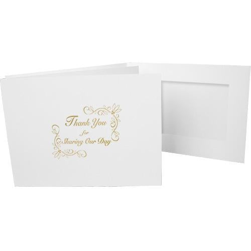 6x4 EconoBright Folders Stamped Series with Sharing Our Day foil stamp