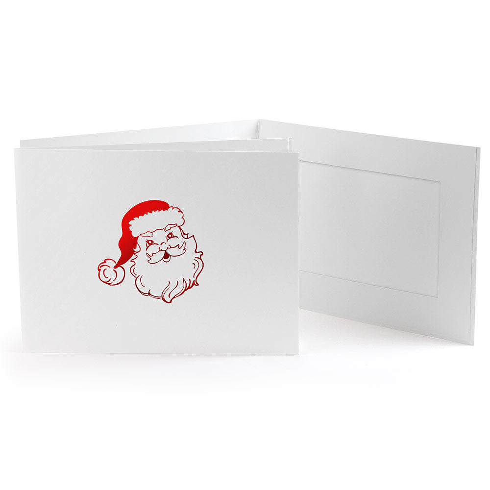 6x4 EconoBright Folders Stamped Series with Santa foil stamp