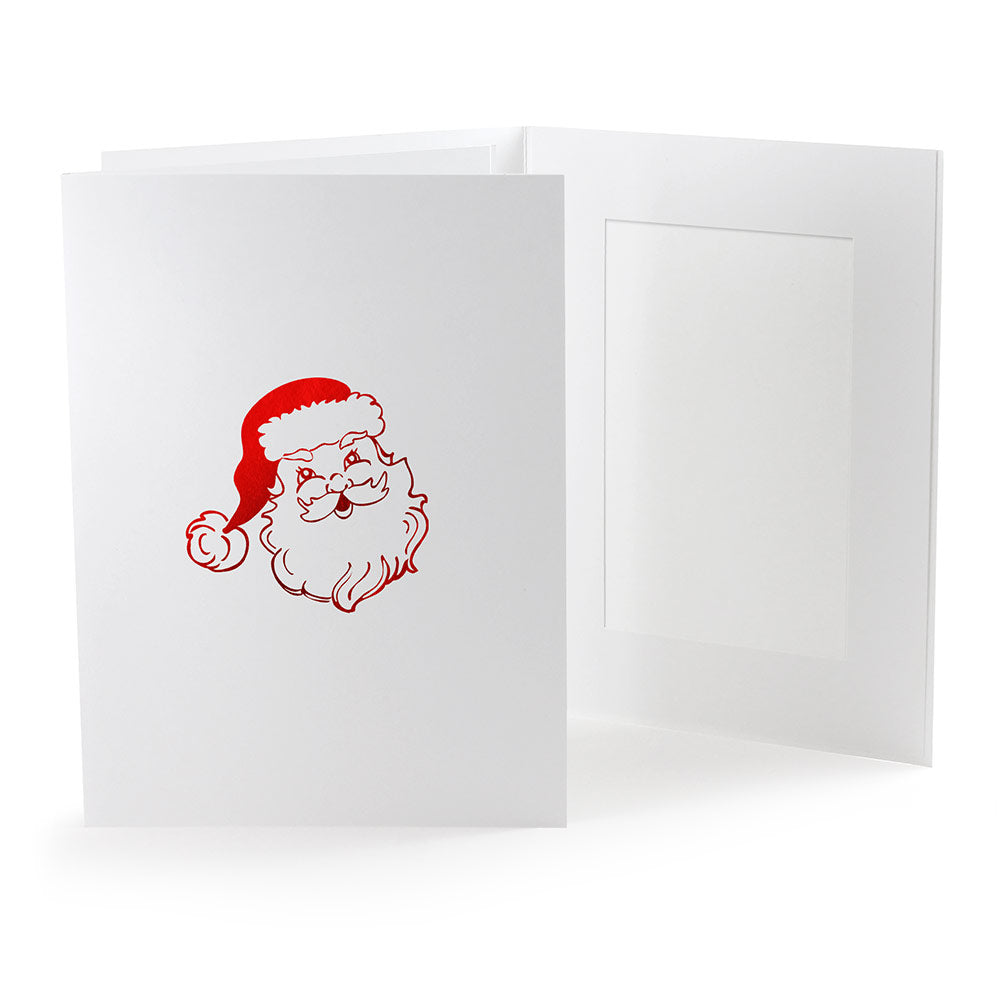 4x6 EconoBright Folders Stamped Series with Santa foil stamp